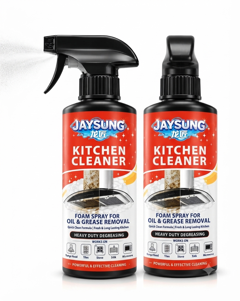 Kitchen Cleaner Foam Spray (Pack of 2)